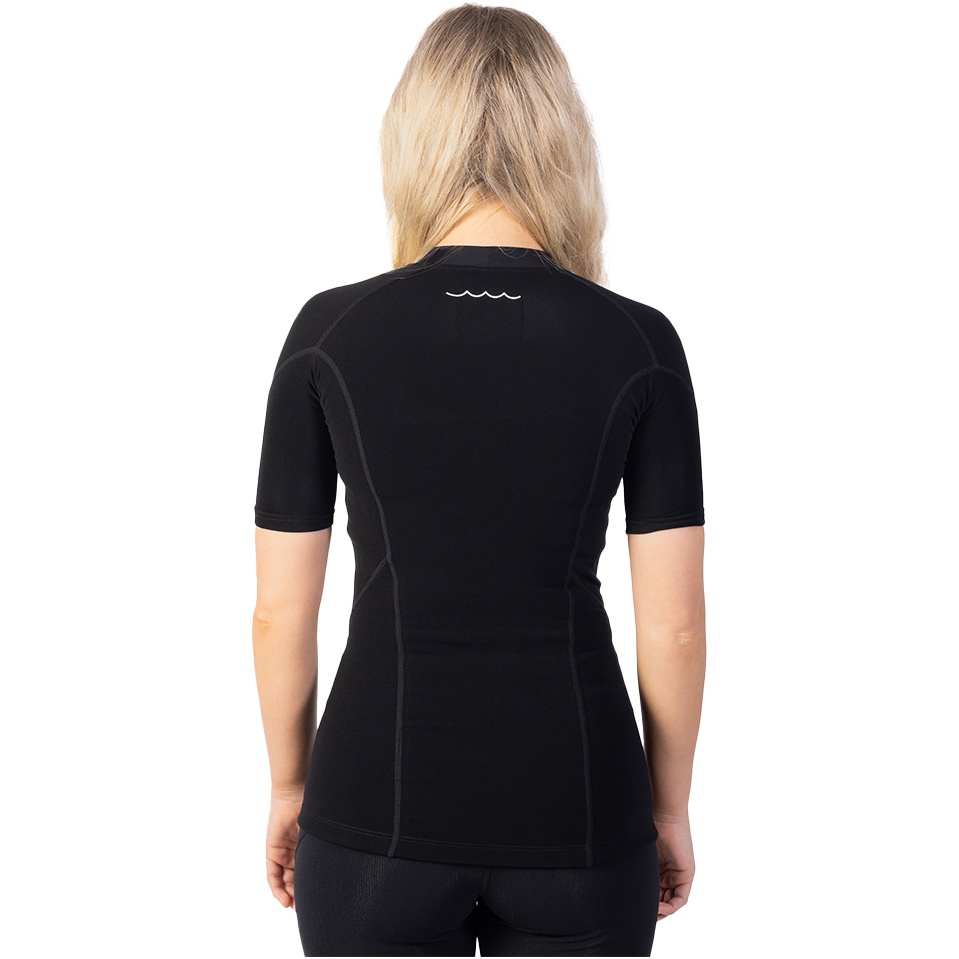 2026 Gul Mujer Camiseta Térmica De Manga Corta Evotherm EV0052-B9 - Black